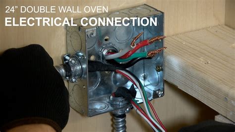 double oven junction box|installing a wall mounted oven.